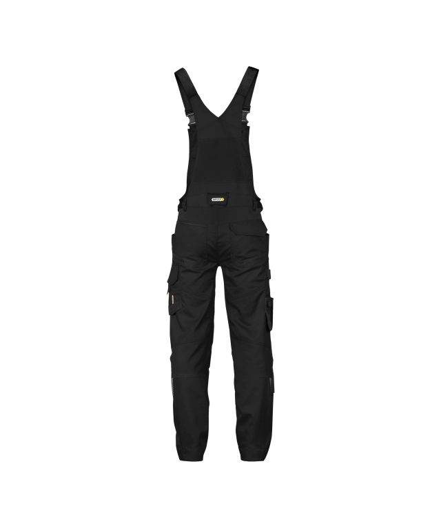 Arbeitslatzhose mit Stretch und Kniepolstertaschen, SCHWARZ, Gr. 48