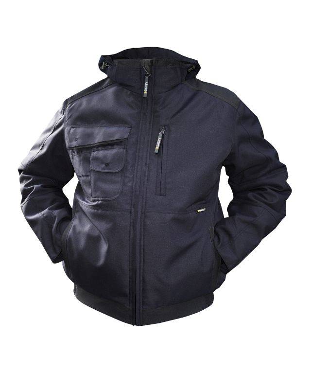 DASSY Austin Canvas Winterjacke 500098 6876 NACHTBLAU/SCHWARZ Gr. XL
