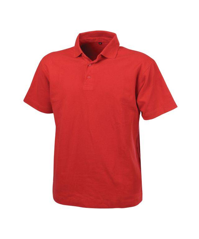Poloshirt, ROT, Gr. 2XL