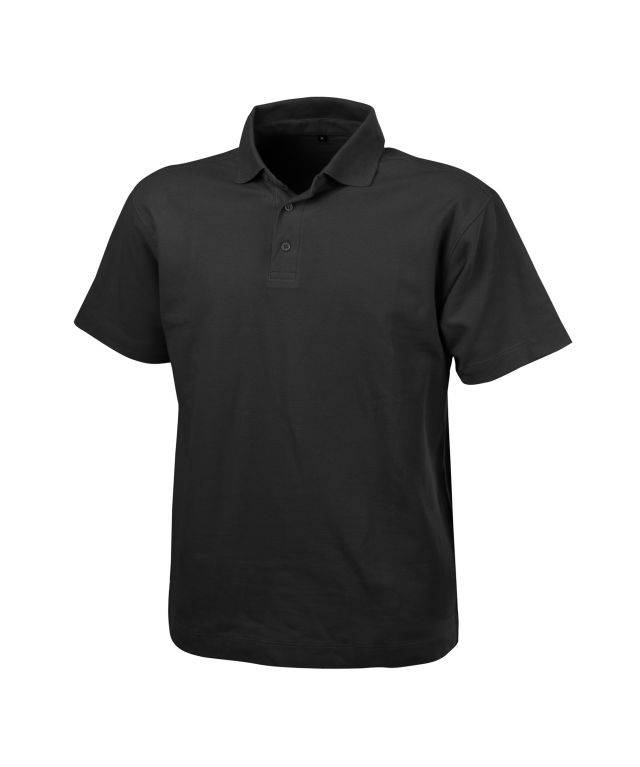 Poloshirt, SCHWARZ, Gr. XL