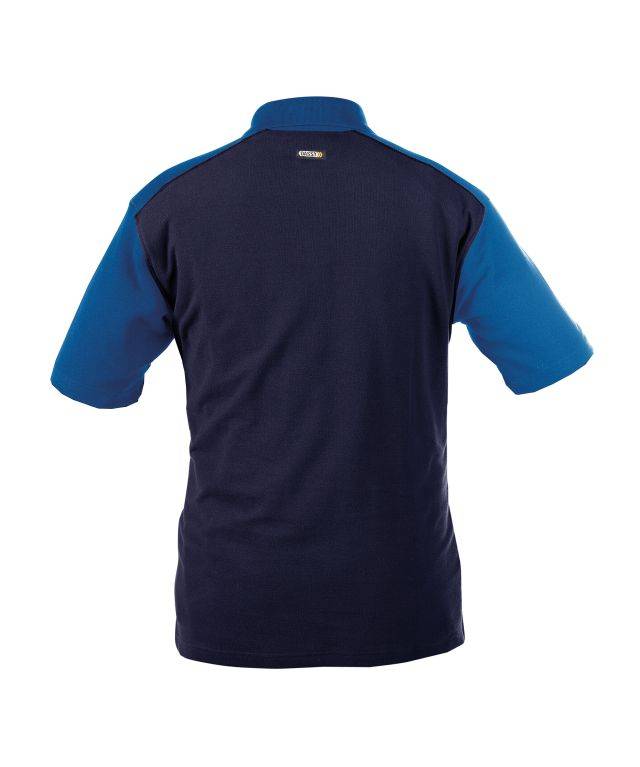 DASSY Cesar 2farbiges Poloshirt 710004 6821 DUNKELBLAU/KORNBLAU Gr. 3XL