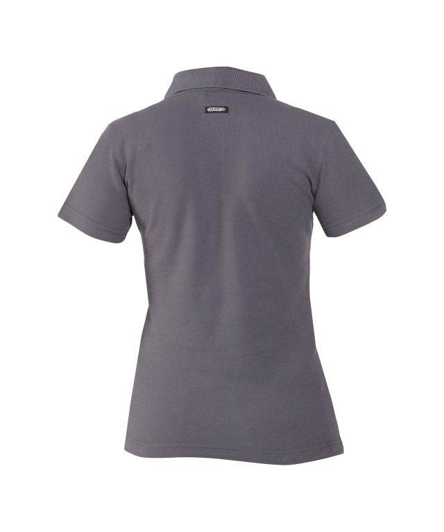 Poloshirt für Damen, ZEMENTGRAU, Gr. S