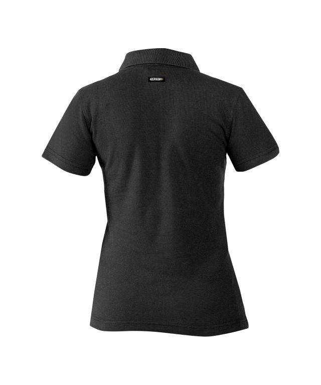 Poloshirt für Damen, SCHWARZ, Gr. 2XL