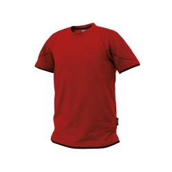 DASSY Kinetic T-shirt 710019 6674 ROT/SCHWARZ Gr. 2XL