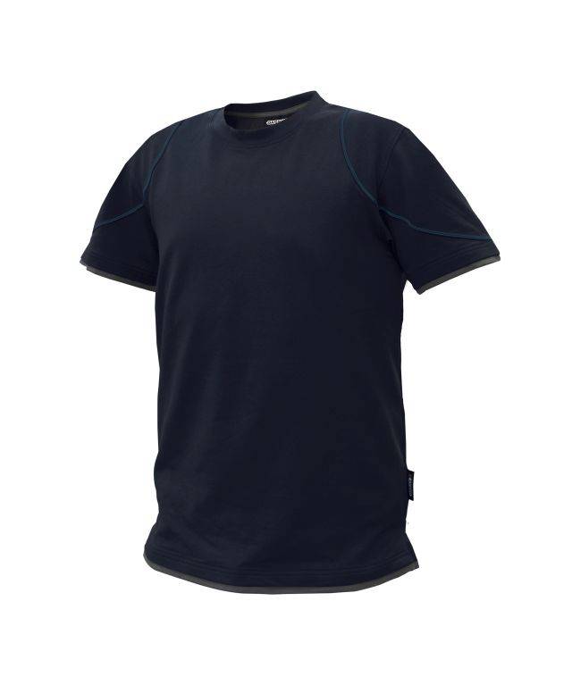 T-shirt, NACHTBLAU/ANTHRAZITGRAU, Gr. 2XL