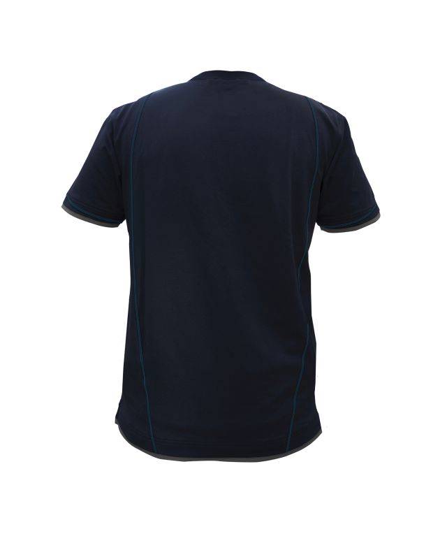 T-shirt, NACHTBLAU/ANTHRAZITGRAU, Gr. 2XL