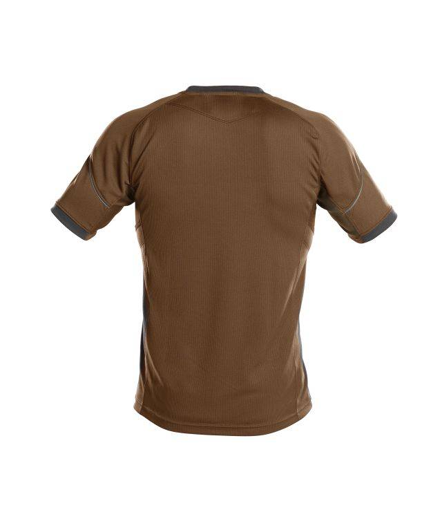DASSY Nexus T-shirt 710025 6541 LEHMBRAUN/ANTHRAZITGRAU Gr. XS