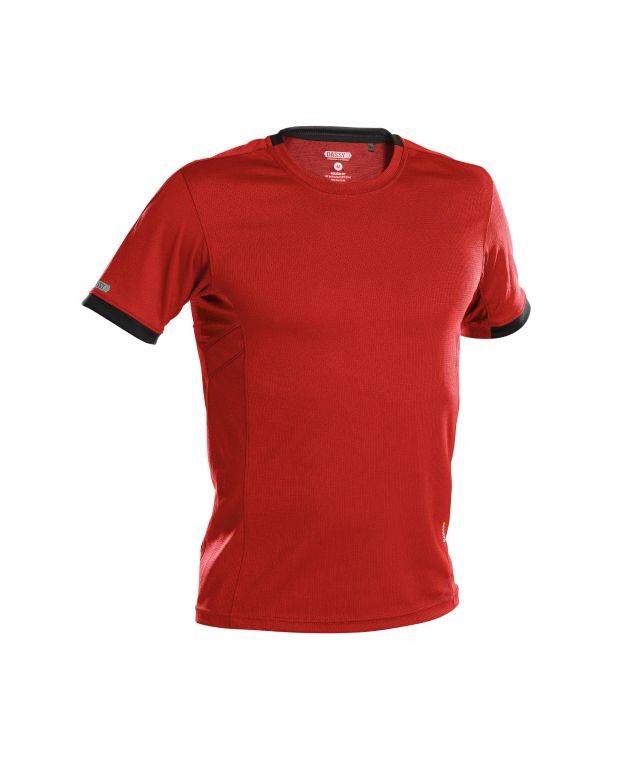 DASSY Nexus T-shirt 710025 6674 ROT/SCHWARZ Gr. 4XL