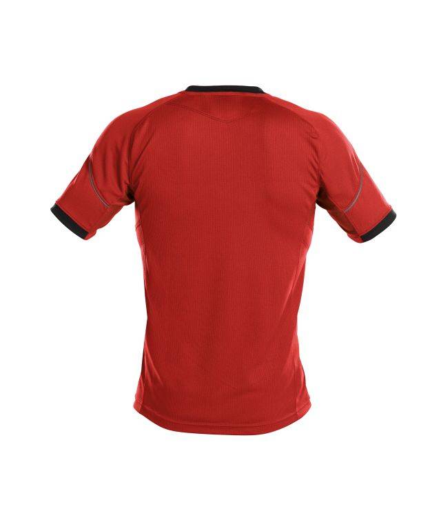 DASSY Nexus T-shirt 710025 6674 ROT/SCHWARZ Gr. 4XL