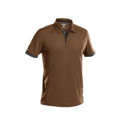 DASSY Traxion Poloshirt 710026 6541 LEHMBRAUN/ANTHRAZITGRAU Gr. 2XL