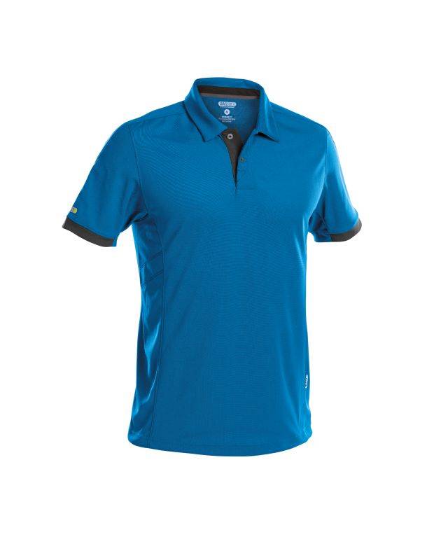 DASSY Traxion Poloshirt 710026 6846 AZURBLAU/ANTHRAZITGRAU Gr. 4XL
