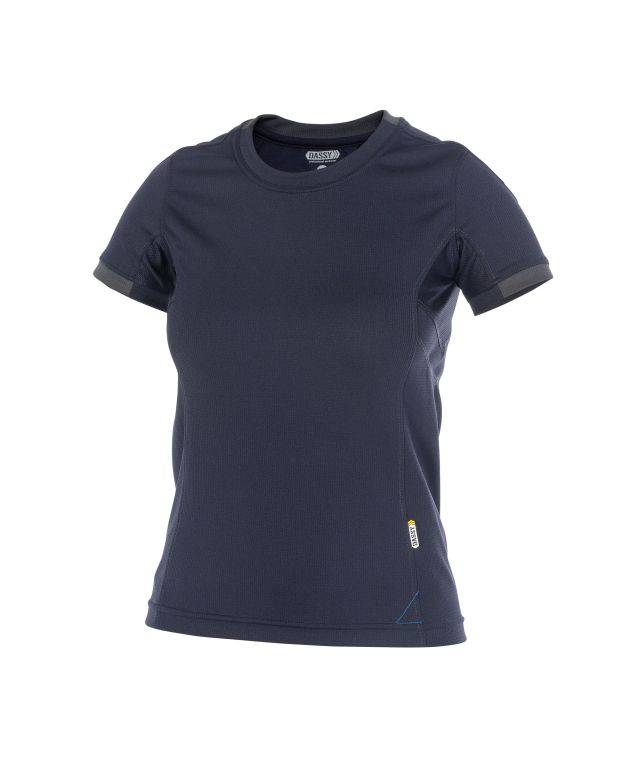 T-shirt für Damen, NACHTBLAU/ANTHRAZITGRAU, Gr. S