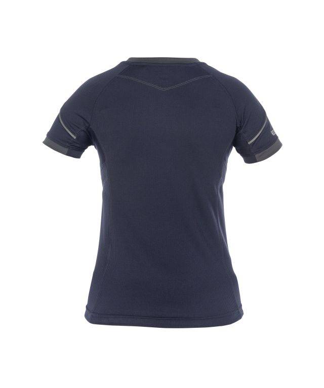 T-shirt für Damen, NACHTBLAU/ANTHRAZITGRAU, Gr. S