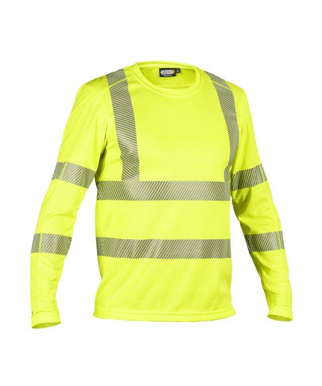 Warnschutz UV-T-Shirt mit langen Ärmeln, NEONGELB, Gr. L