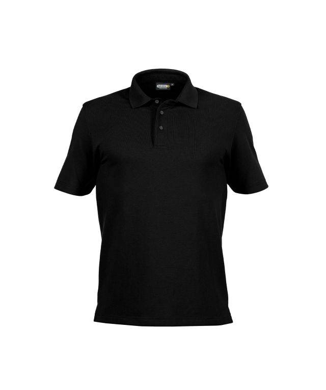 Poloshirt geeignet für Industriereinigung, SCHWARZ, Gr. L