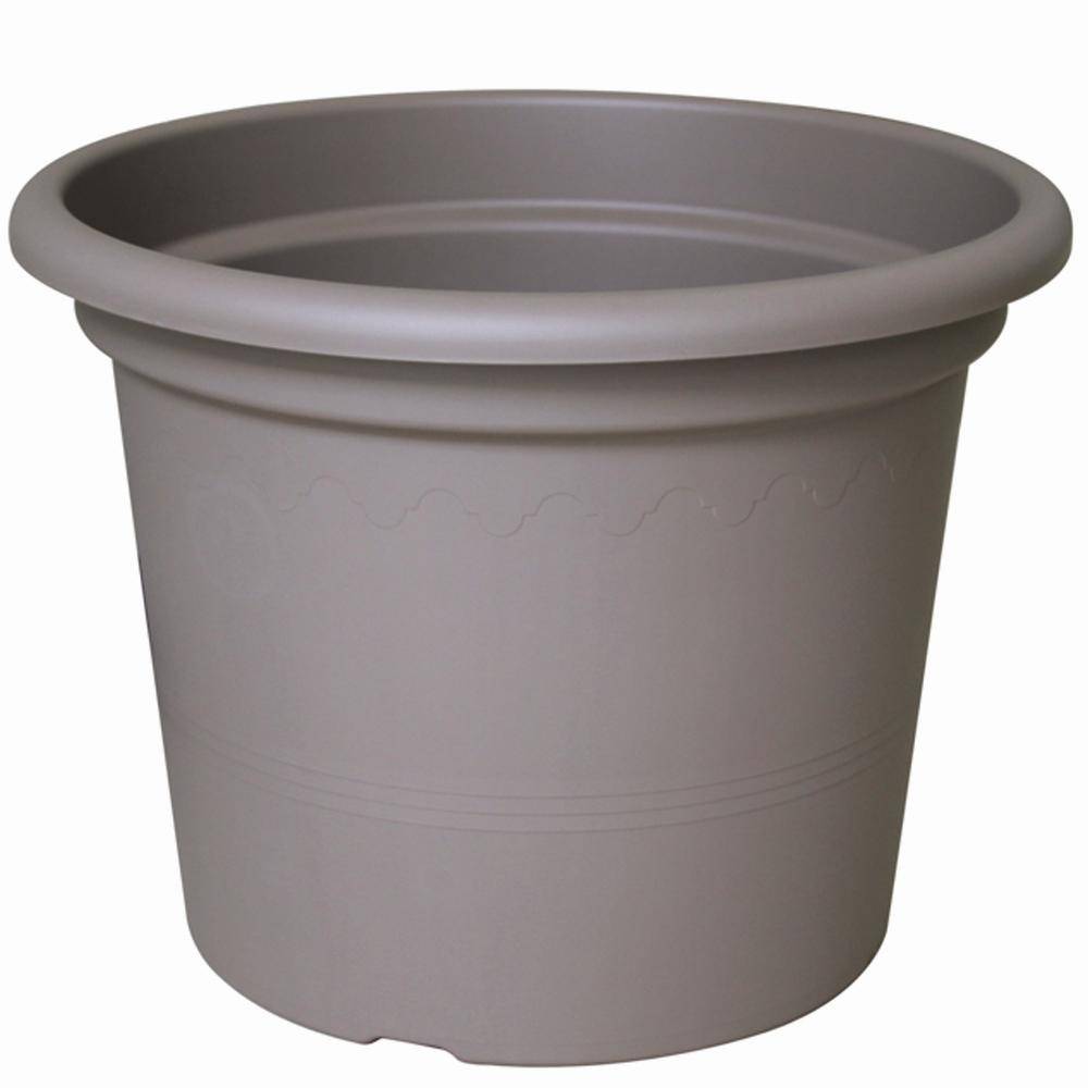 euro3plast 197-6G9 GEO Kübel GEO 30cm taupe, taupe