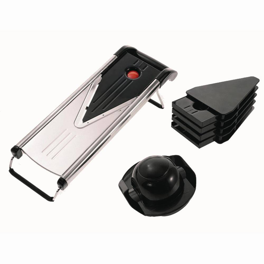 Gemüseschneider V5, edelstahl/schwarz