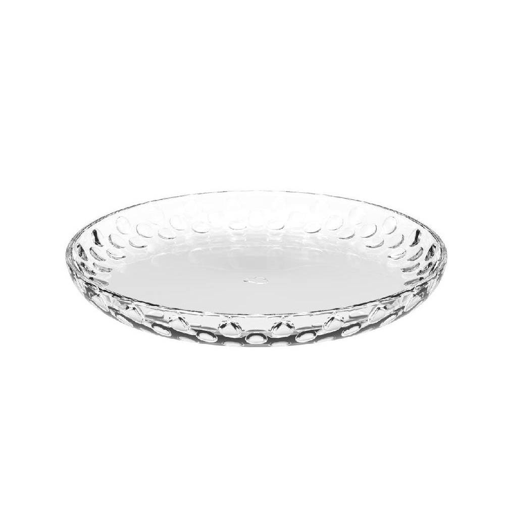 LEONARDO 066339 Cucina Optic Dessertteller Ø 18 cm, Glas, klar
