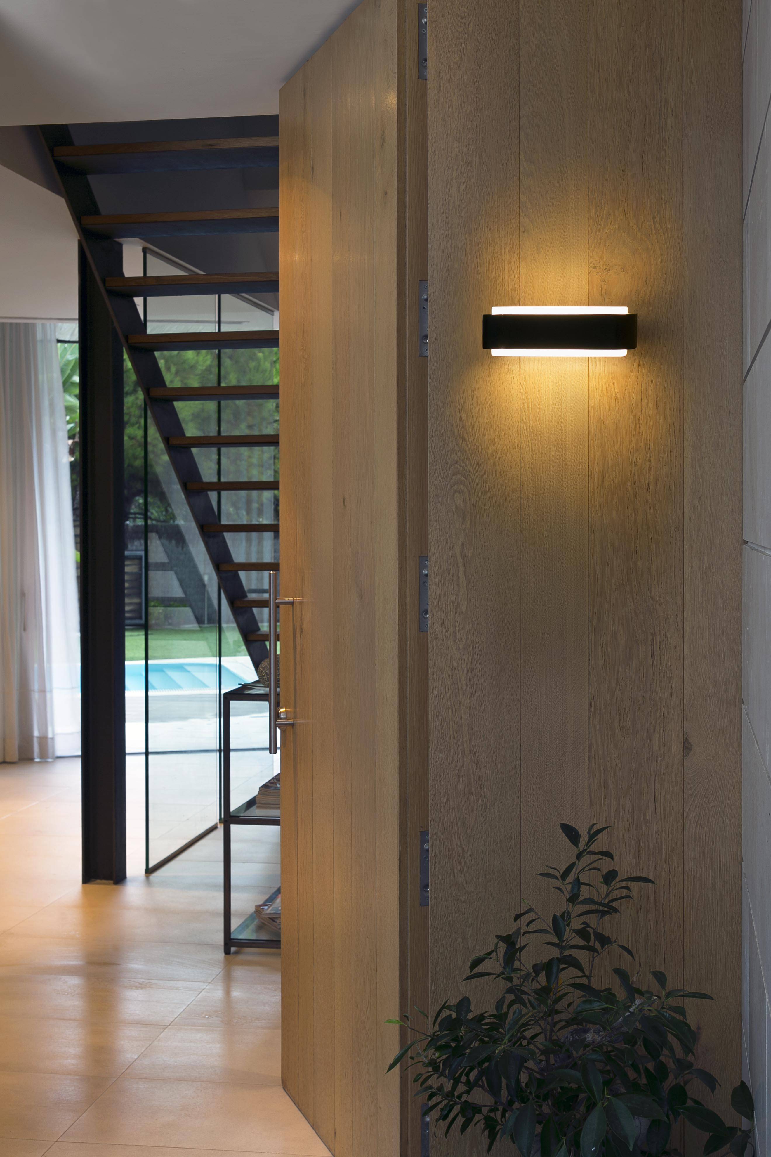 LED Außen Wandleuchte Sticker