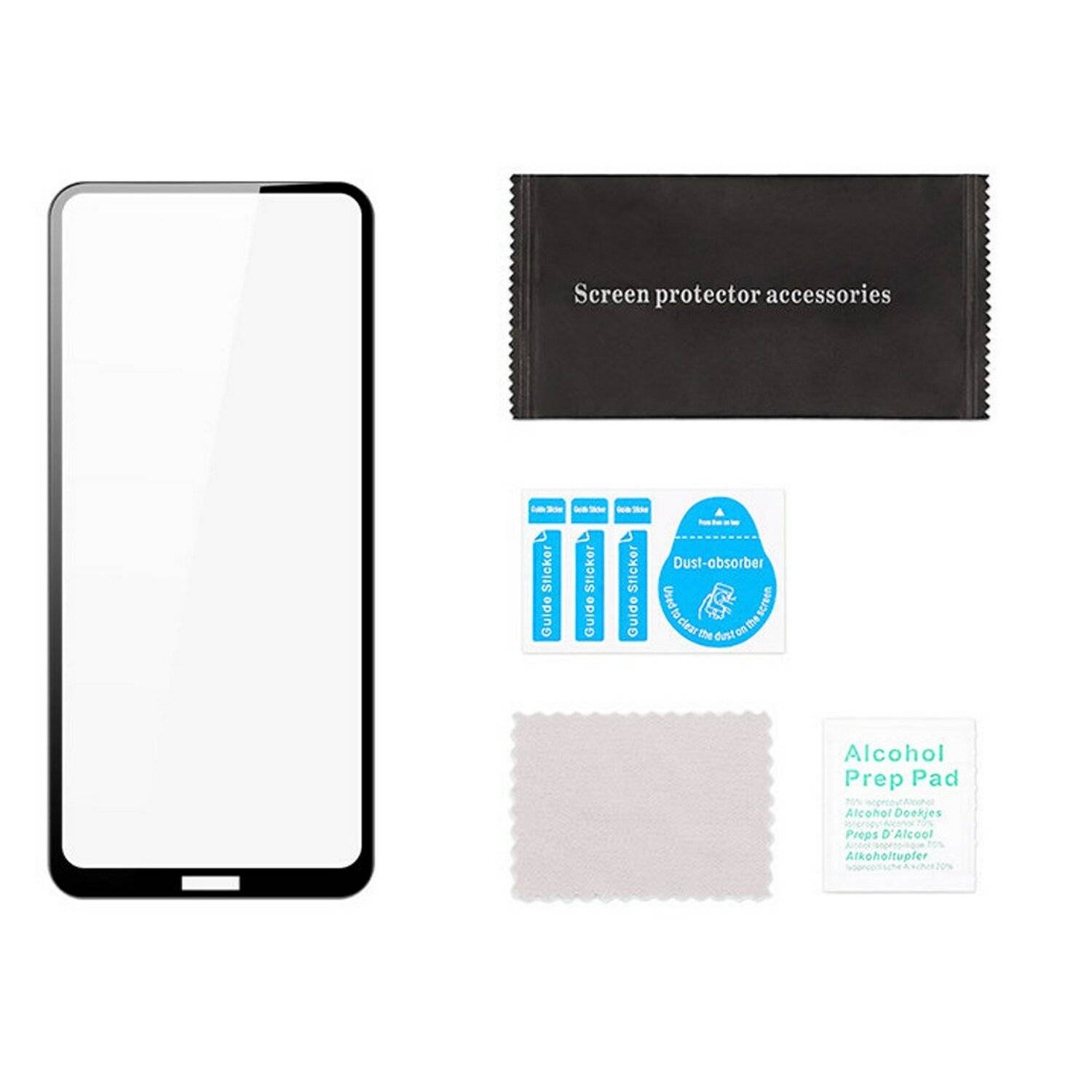 10D Schutz Glas kompatibel mit Motorola Moto G71 5G Curved Schutz Folie Vollständig Klebend und Abdeckung