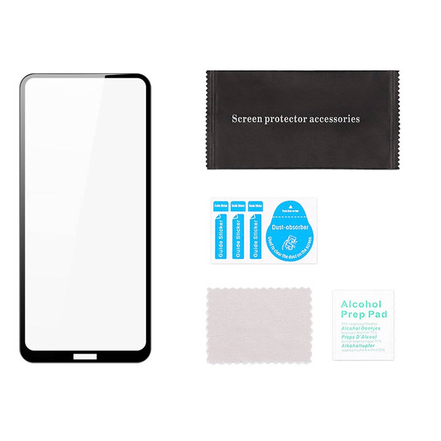 10D Schutz Glas kompatibel mit Honor 60 Pro Curved Schutz Folie Vollständig Klebend und Abdeckung