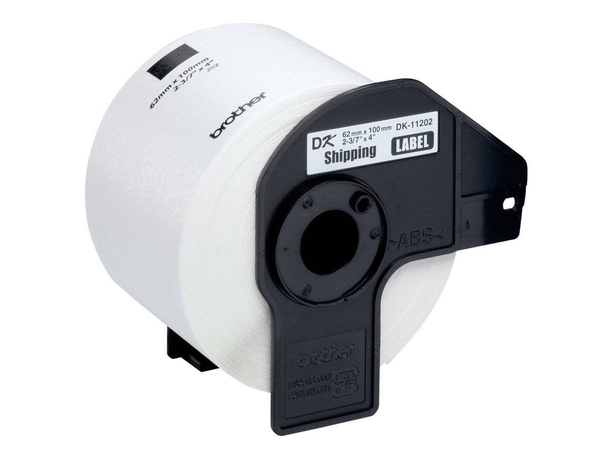 Brother DK-11202 - Schwarz auf Weiß - 62 x 100 mm 300 Etikett(en) (1 Rolle(n)