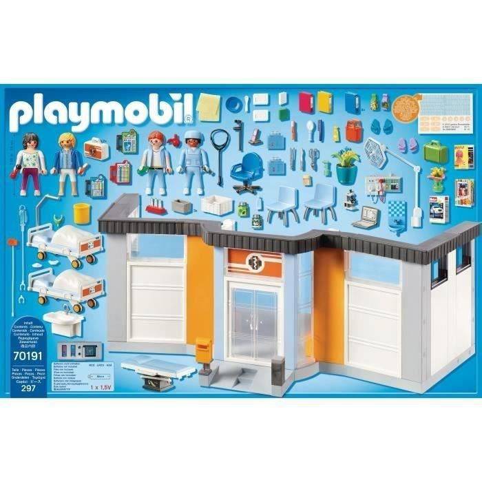 PLAYMOBIL 70191 - Ausgestattete Klinik