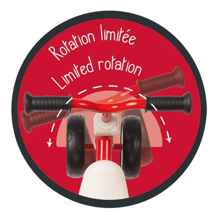 SMOBY Rookie Metallträger - Rot