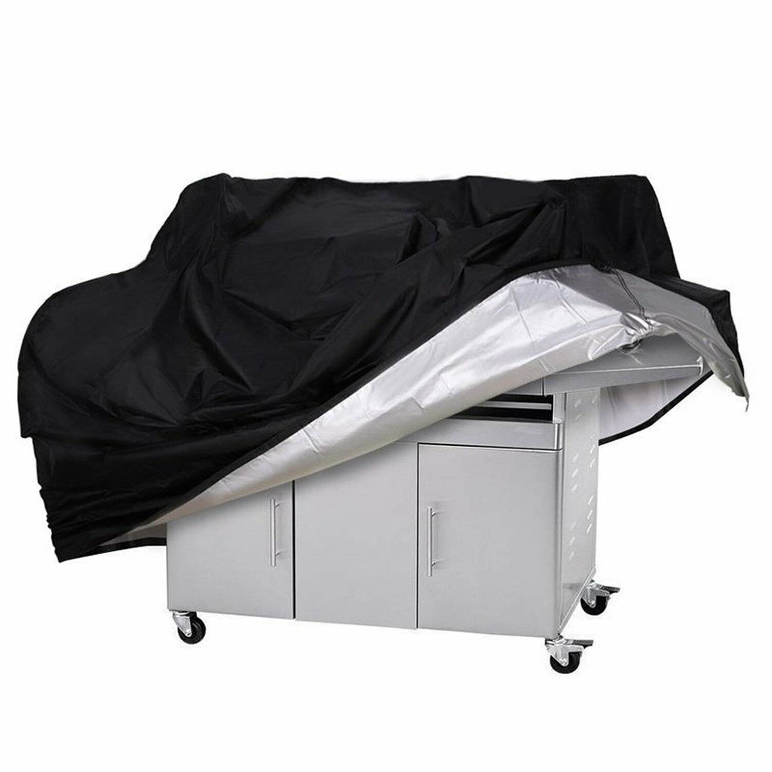 Wasserdichte BBQ Grillplane ( S ) 60x66x100cm Abdeckhaube Abdeckplane für Gasgrill Roller Fahrrad Cover Schutz S