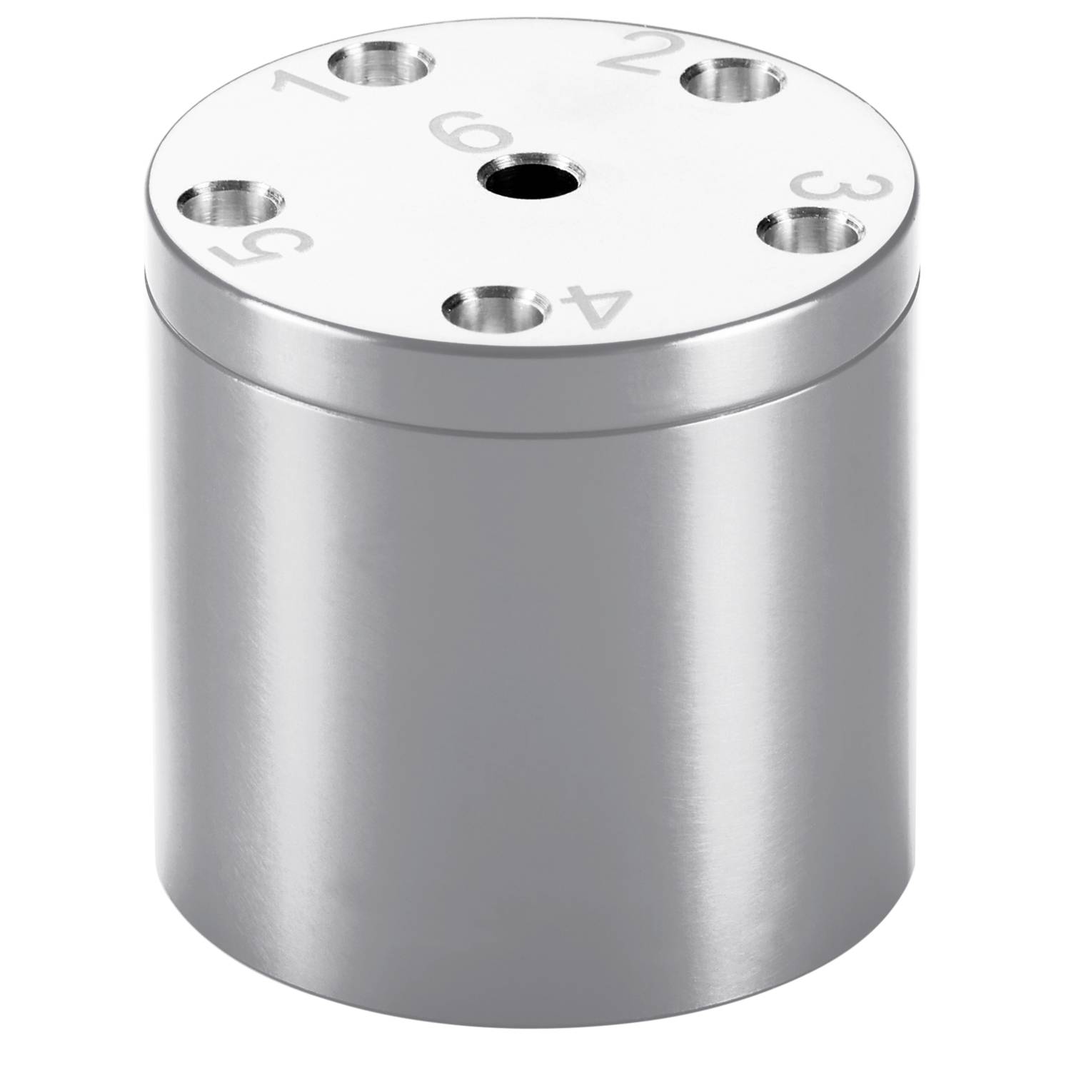 BestSaller 3001 SUPER SIX Würfelspiel Aluminum, 36 Spielstäbchen & 2 Würfel, silber