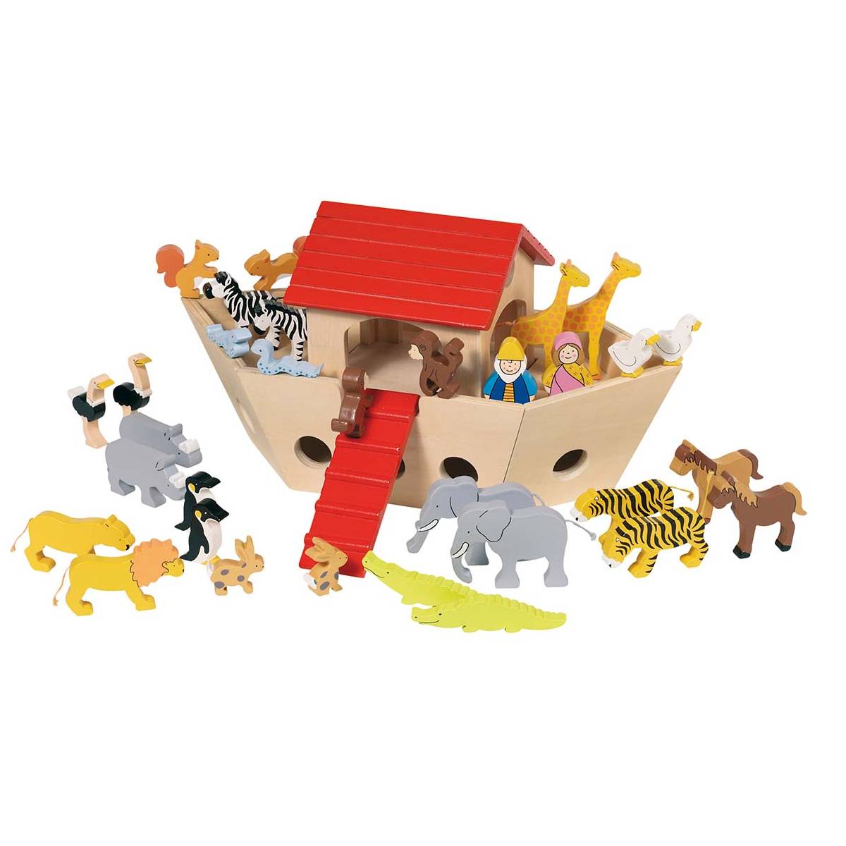 goki 51846 Arche Noah, bunt (1 Set)