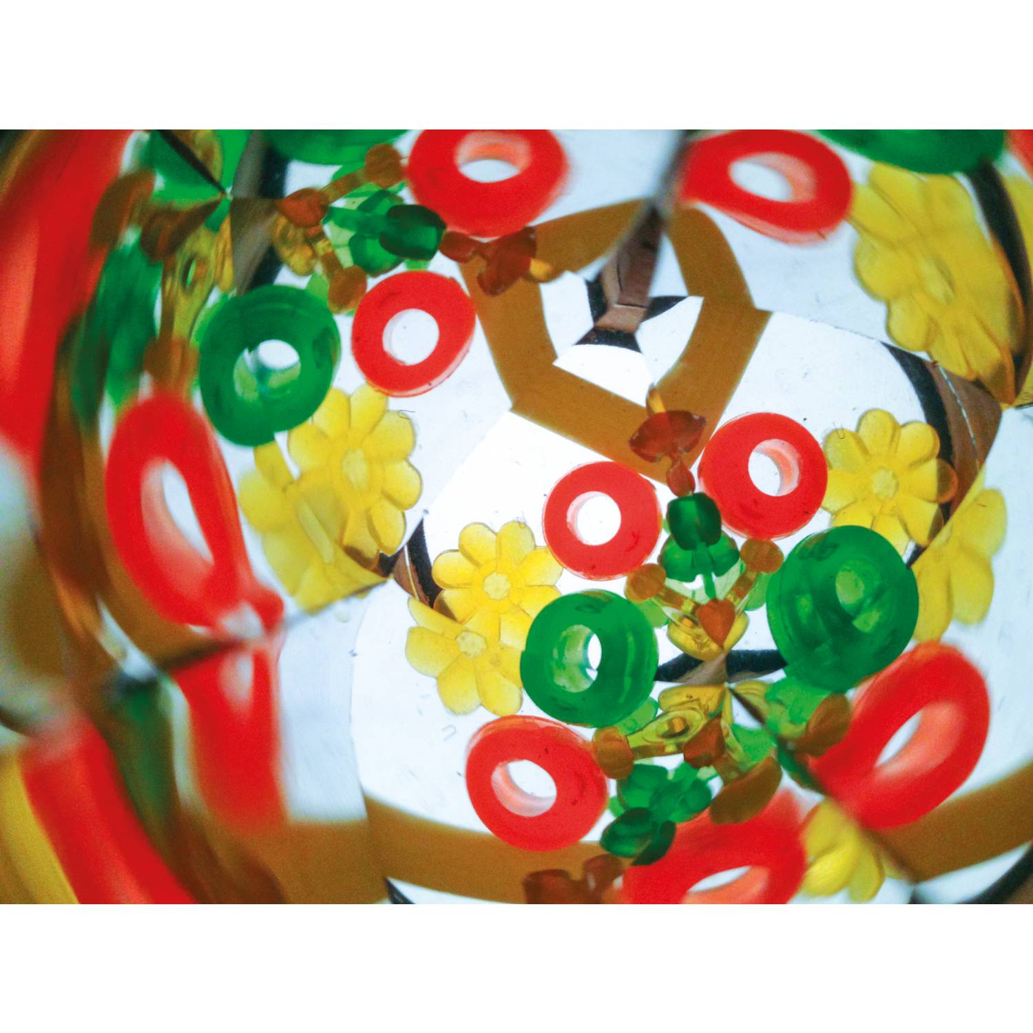 EDUPLAY 130217 Mini Kaleidoskop, Ø 3,5 x 7,8 cm (Farbe zufällig, 1 Stück)