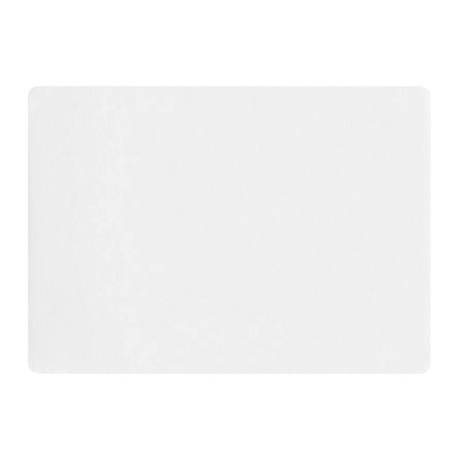 ASA Selection 7800420 Lederoptik Tischset, 46 x 33 cm, Polychlorid, weiß