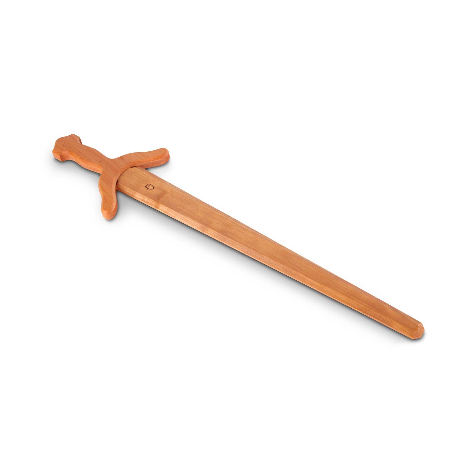 BestSaller 1114 Elfen König Holz Schwert, 58cm lang, natur