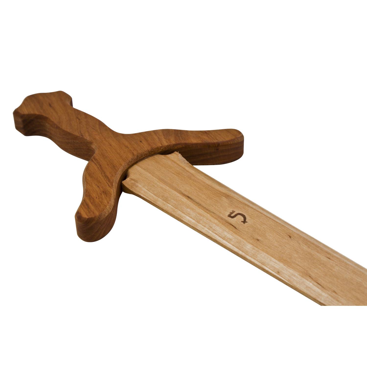 BestSaller 1114 Elfen König Holz Schwert, 58cm lang, natur