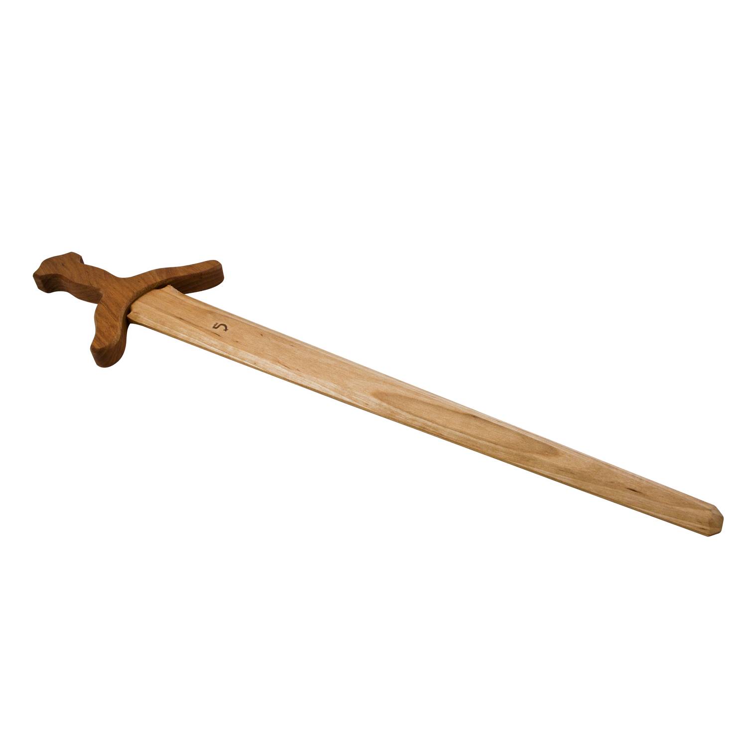 BestSaller 1114 Elfen König Holz Schwert, 58cm lang, natur