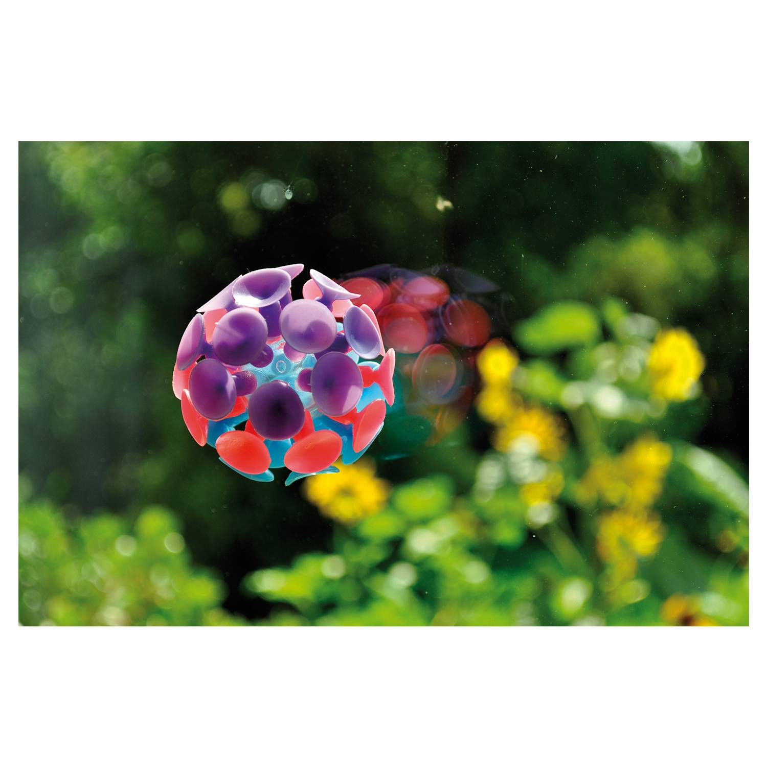 EDUPLAY 130-142 Saugball Ø 6 cm aus Kunststoff, bunt