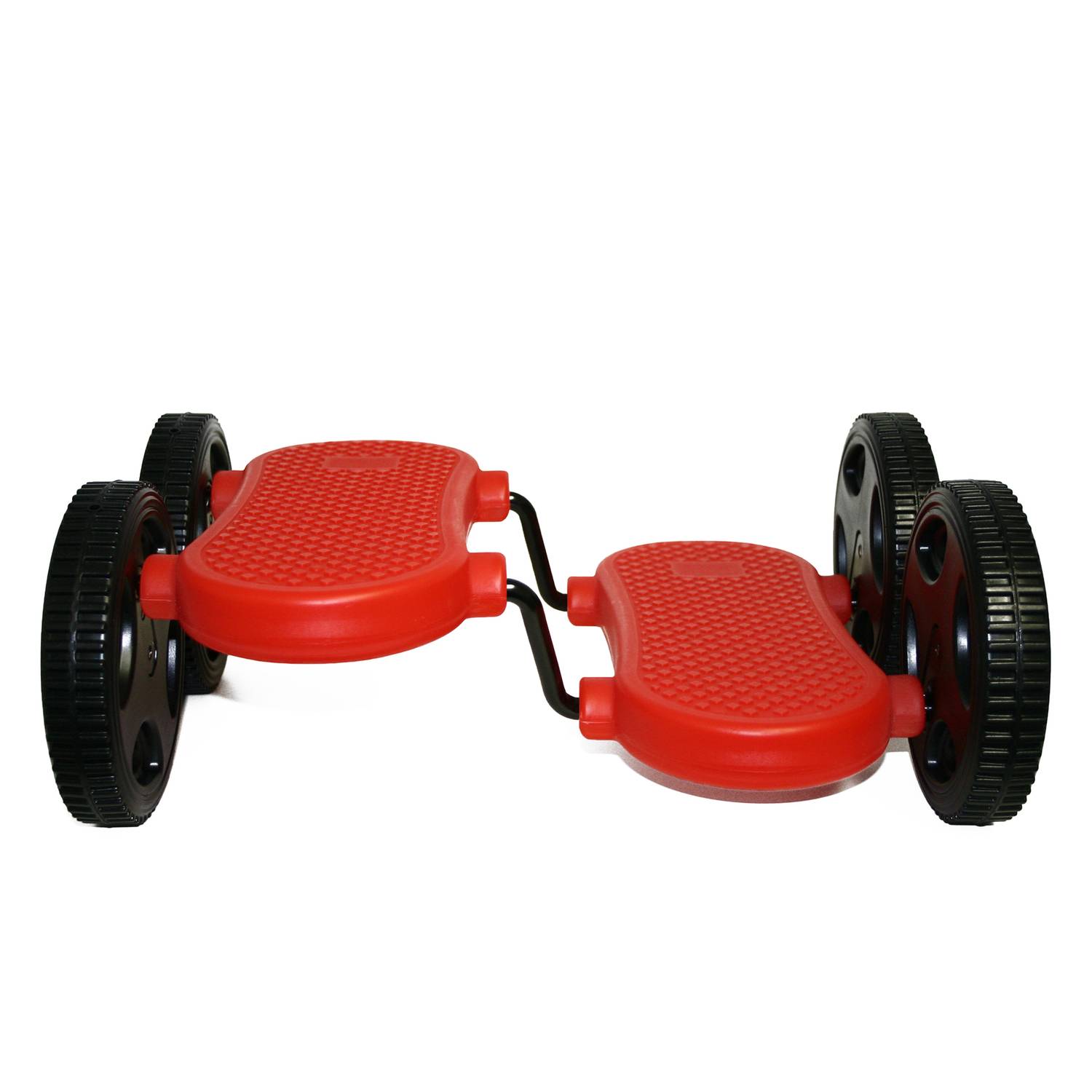 EDUPLAY 170-207 Stepper Walker Pedalroller mit 4 Rädern, rot, rot