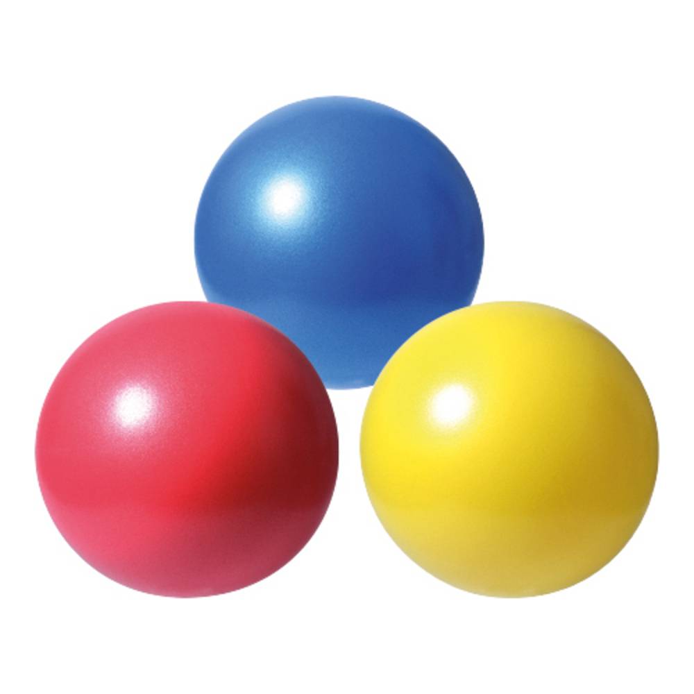 EDUPLAY 800-244 Softbälle Ø 23 cm, aufblasbar, mehrfarbig, 3-teilig (1 Set)
