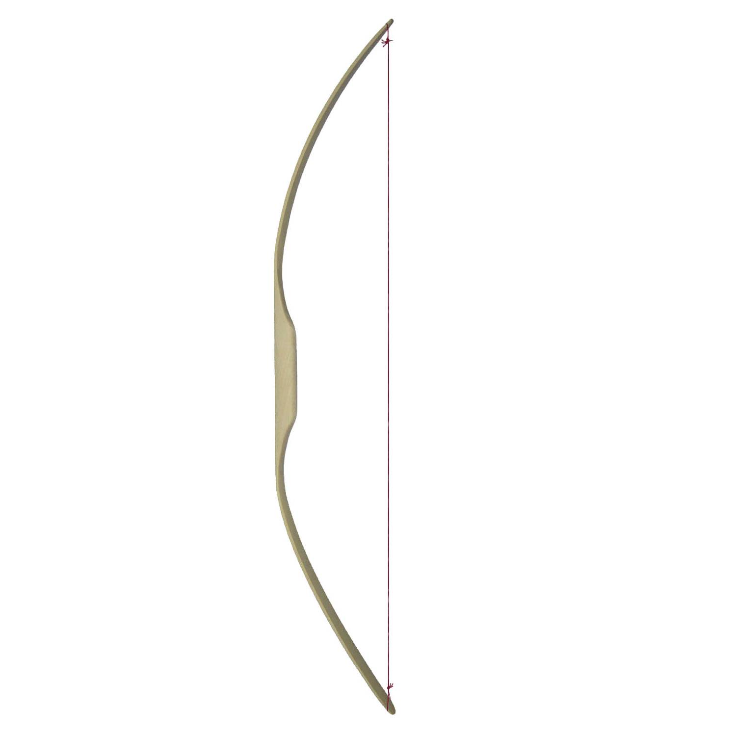 BestSaller 1265 Sportbogen 90cm, Holz Esche, inkl. 3 Holz Pfeile 40cm, natur, 4-teilig (1 Set)