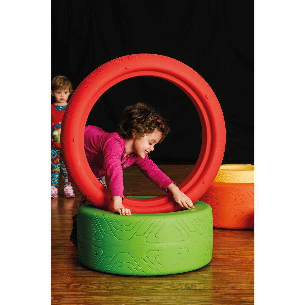 EDUPLAY 170323 Motorikreifen Ø 40 cm, Kunststoff, blau