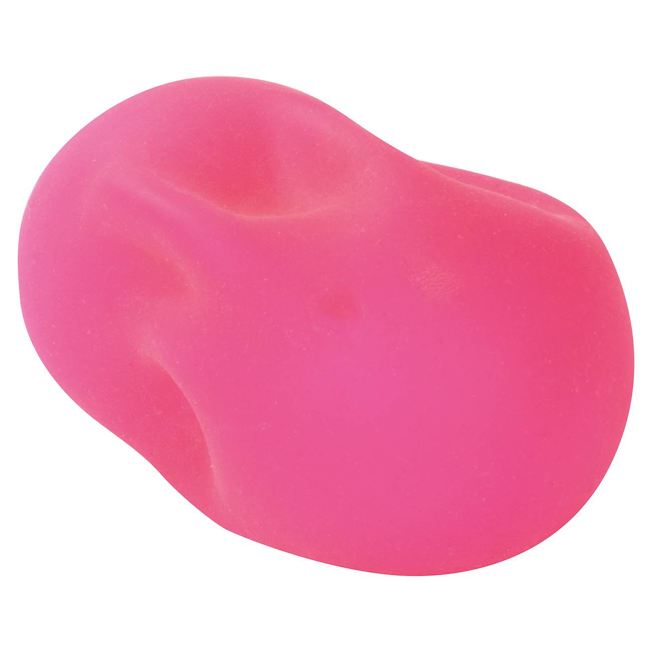 EDUPLAY 130270 Knautschball fest, Silikon, Ø 6,5 cm (Farbe zufällig)