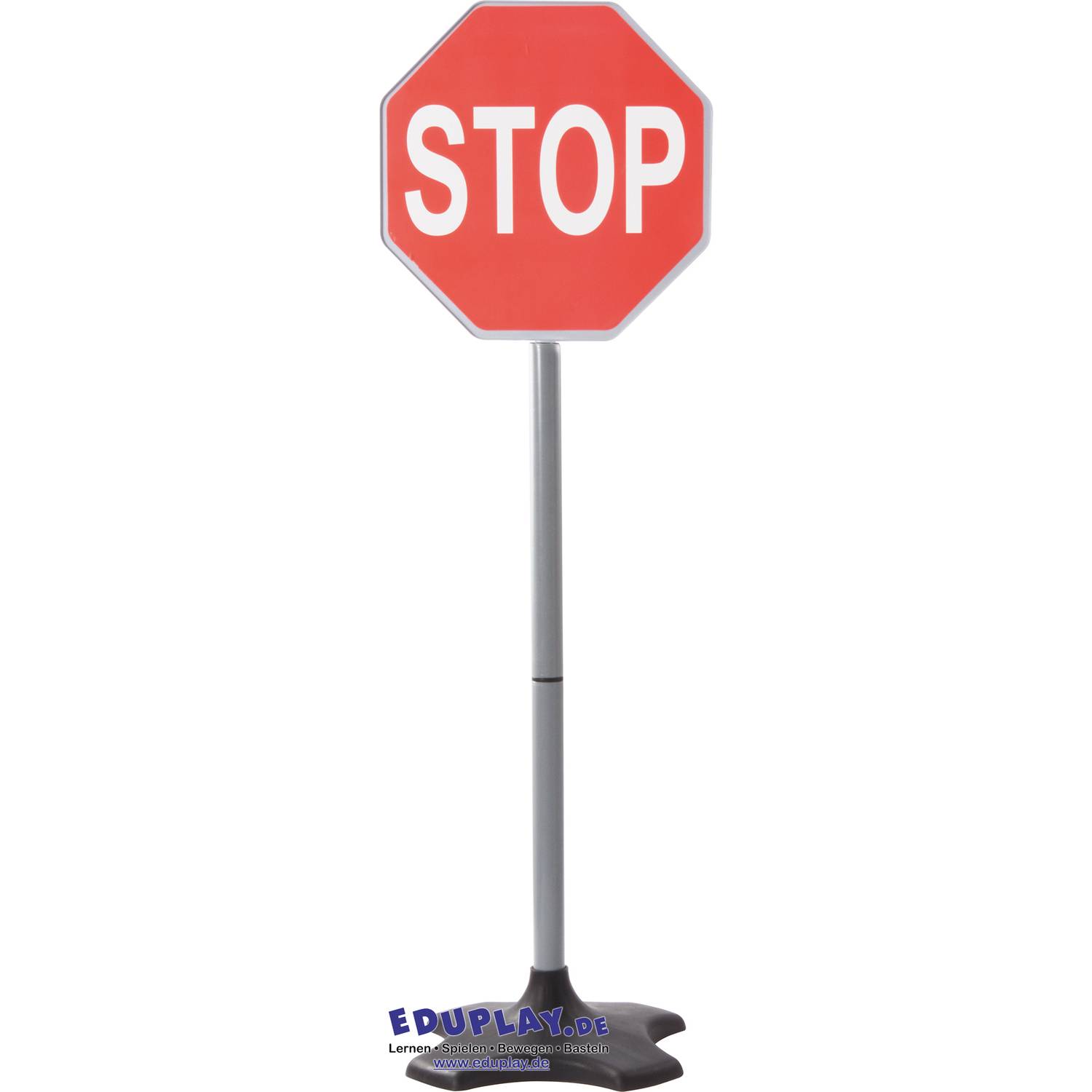 EDUPLAY 120568 Verkehrsschilder, mehrfarbig, 8-teilig (1 Set)