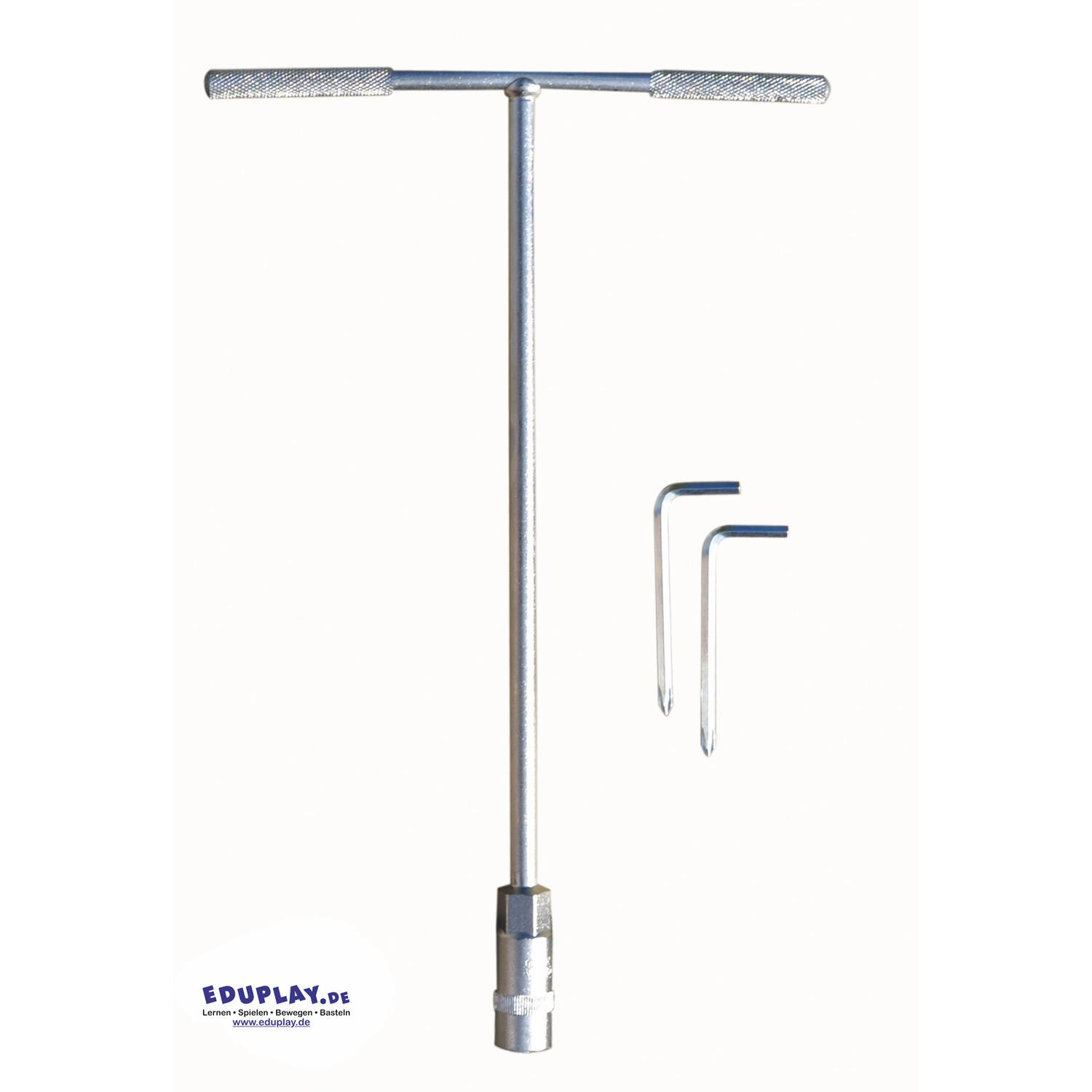 EDUPLAY 170378 Slacktrack, 142 cm, natur/blau