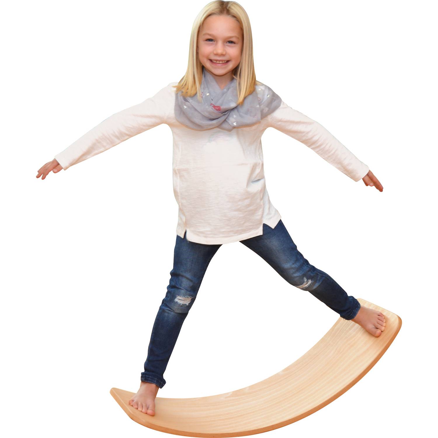 EDUPLAY 170379 WoodL Board, 80 x 30 x 18 cm, natur