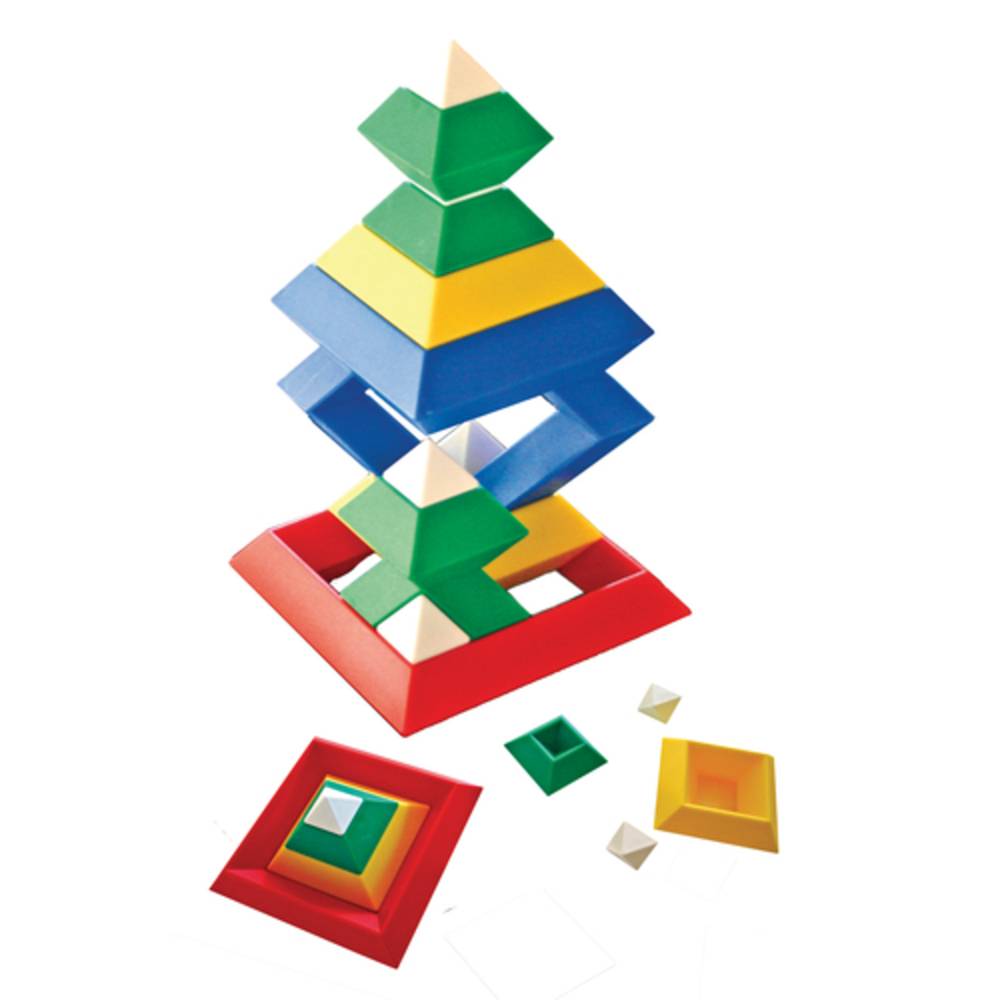 EDUPLAY 120014 Triangle Puzzle, mehrfarbig