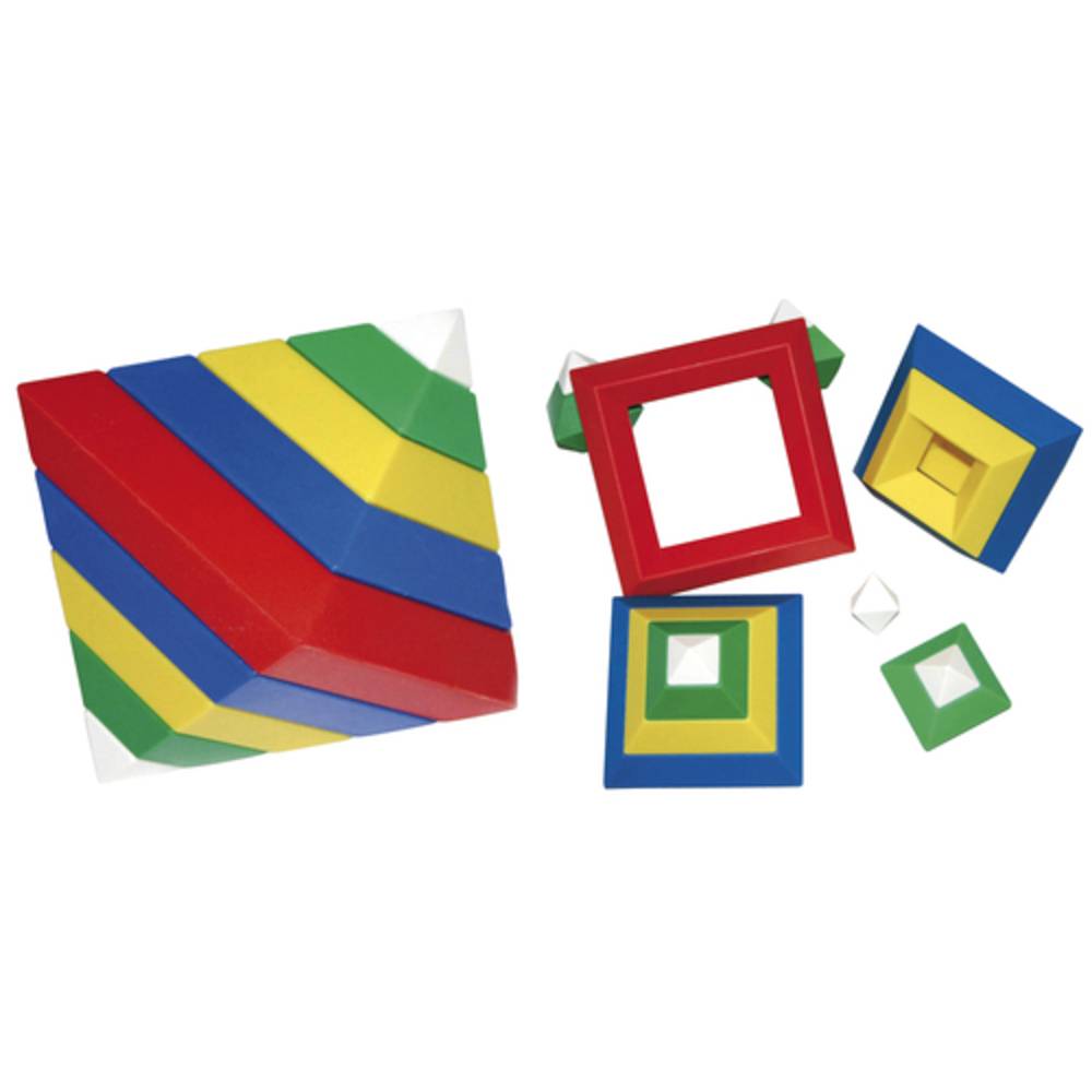 EDUPLAY 120014 Triangle Puzzle, mehrfarbig