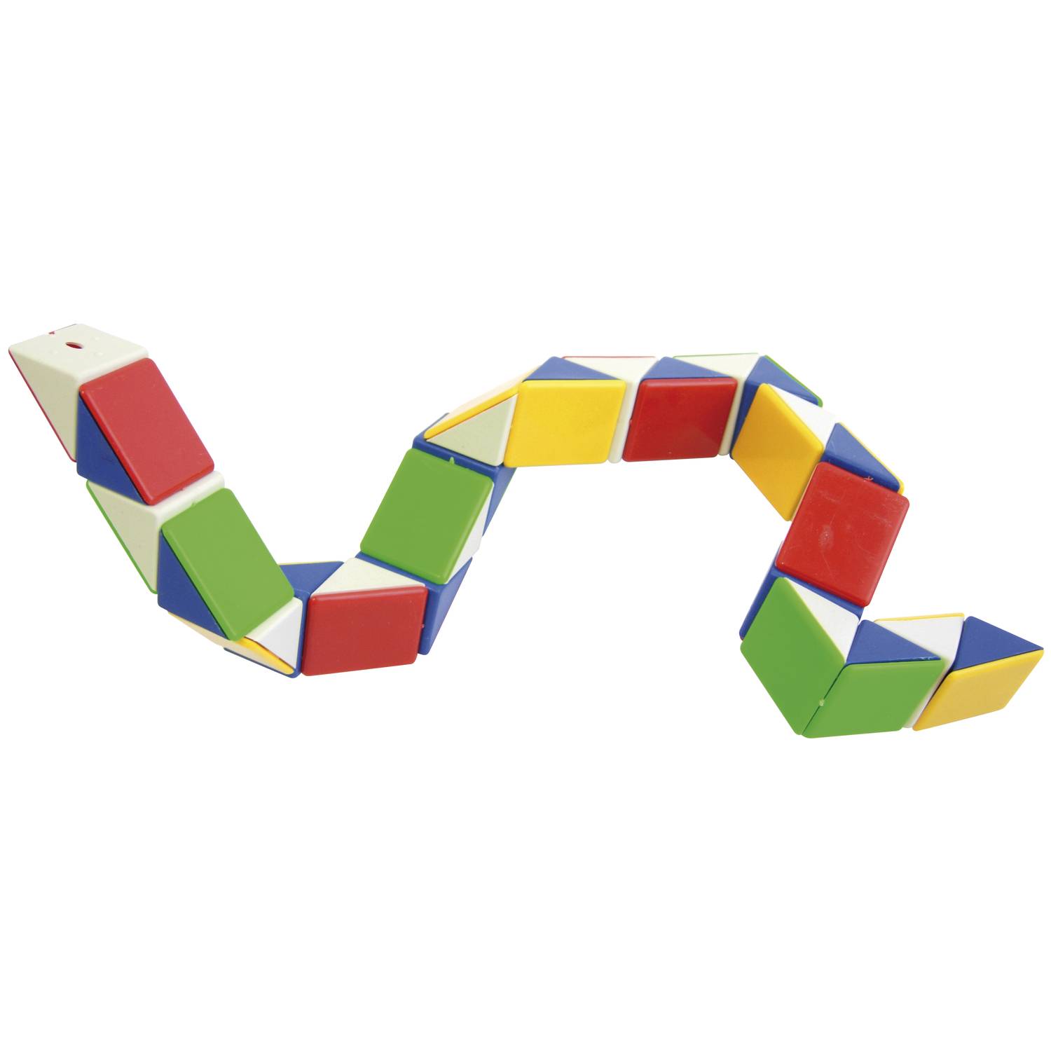 EDUPLAY 120-017 Puzzleschlange, Kunststoff, 40cm, bunt