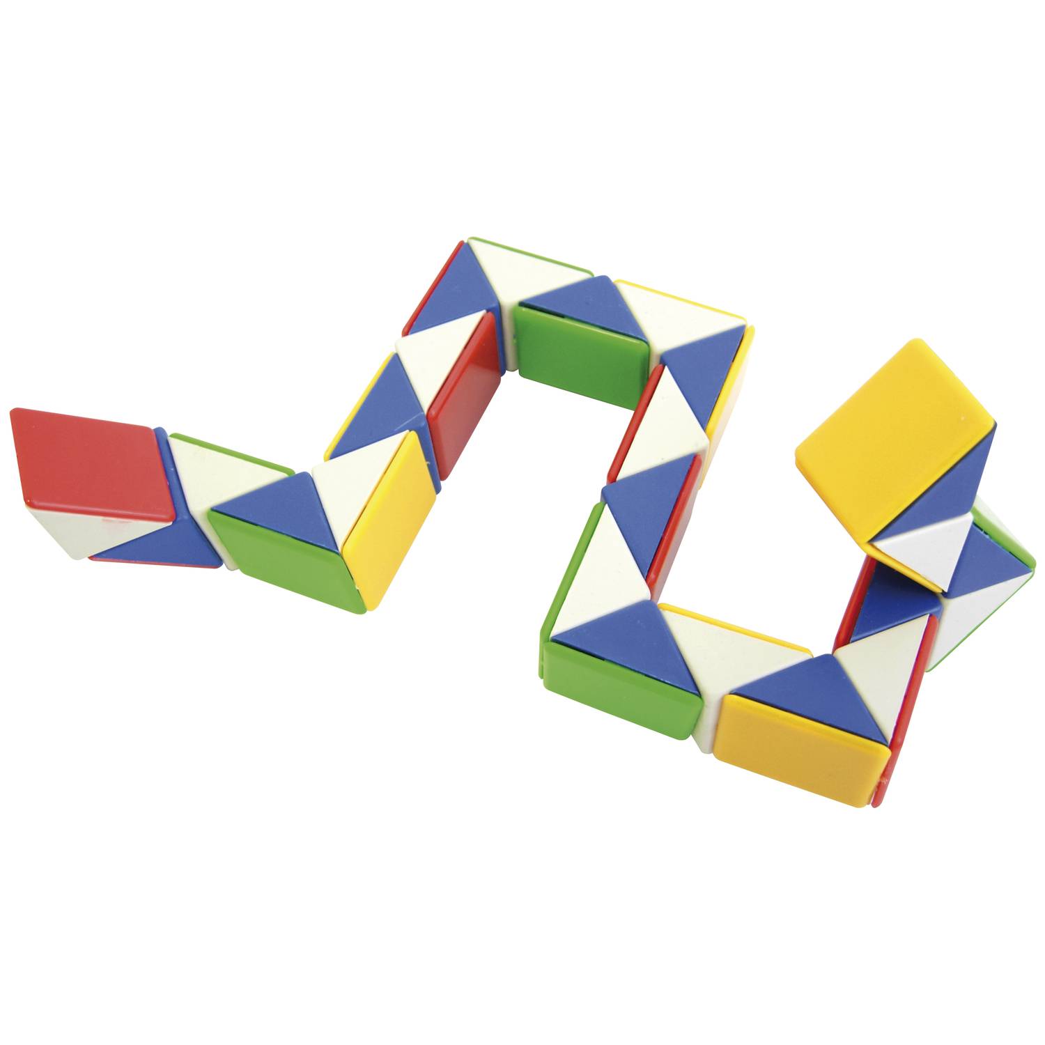 EDUPLAY 120-017 Puzzleschlange, Kunststoff, 40cm, bunt