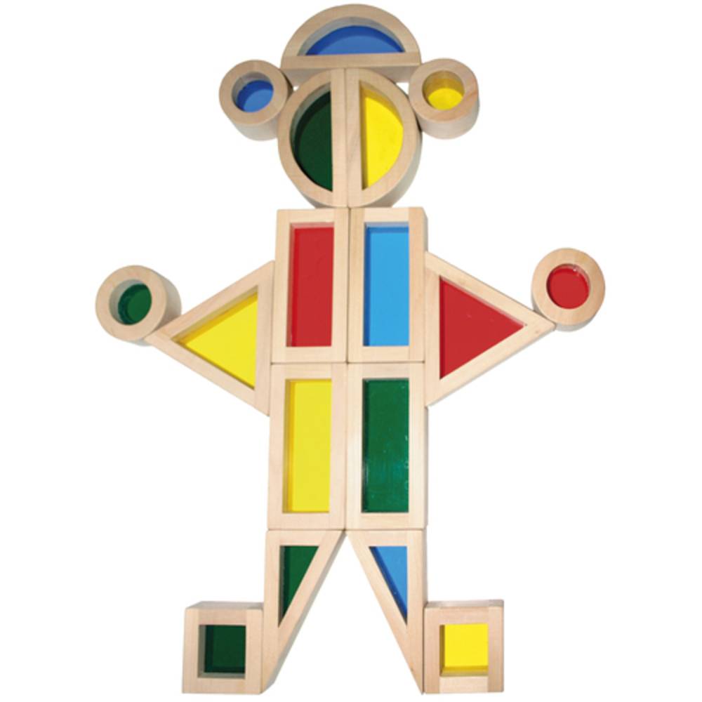 EDUPLAY 120-117 Regenbogenblocks, mehrfarbig (1 Set)
